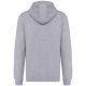 Kariban KA4008 French Terry unisex pamut cipzáros kapucnis pulóver - Oxford Grey 