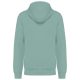 Kariban KA4008 French Terry unisex pamut cipzáros kapucnis pulóver - Sage 