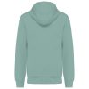 Kariban KA4008 French Terry unisex pamut cipzáros kapucnis pulóver - Sage 