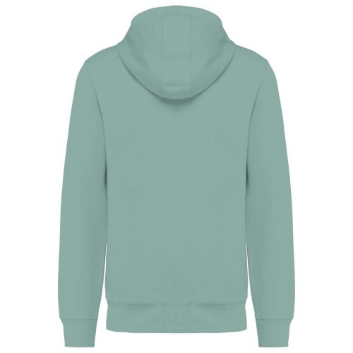 Kariban KA4008 French Terry unisex pamut cipzáros kapucnis pulóver - Sage 