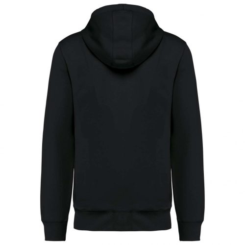 Kariban KA4009 French Terry unisex pamut kapucnis pulóver - Black