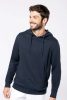 Kariban KA4009 French Terry unisex pamut kapucnis pulóver - Black