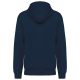 Kariban KA4009 French Terry unisex pamut kapucnis pulóver - Navy