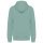 Kariban KA4009 French Terry unisex pamut kapucnis pulóver - Sage