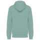 Kariban KA4009 French Terry unisex pamut kapucnis pulóver - Sage