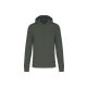 Kariban KA4027 Eco-friendly férfi kapucnis pulóver - Dark Khaki