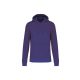 Kariban KA4027 Eco-friendly férfi kapucnis pulóver - Deep Purple