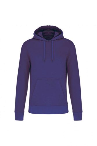 Kariban KA4027 Eco-friendly férfi kapucnis pulóver - Deep Purple