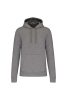 Kariban KA4027 Eco-friendly férfi kapucnis pulóver - Grey Heather