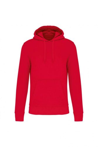 Kariban KA4027 Eco-friendly férfi kapucnis pulóver - Red