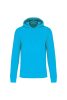 Kariban KA4027 Eco-friendly férfi kapucnis pulóver - Sea Turquoise