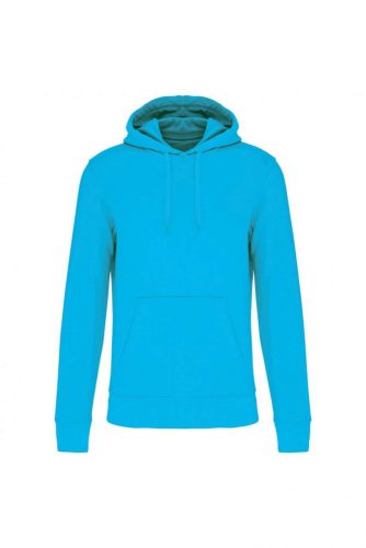 Kariban KA4027 Eco-friendly férfi kapucnis pulóver - Sea Turquoise