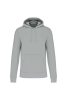 Kariban KA4027 Eco-friendly férfi kapucnis pulóver - Snow Grey