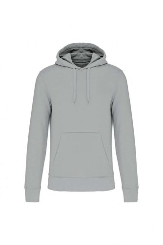 Kariban KA4027 Eco-friendly férfi kapucnis pulóver - Snow Grey