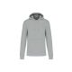 Kariban KA4027 Eco-friendly férfi kapucnis pulóver - Snow Grey