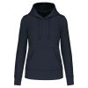 Kariban KA4028 Eco-friendly női kapucnis pulóver - Navy