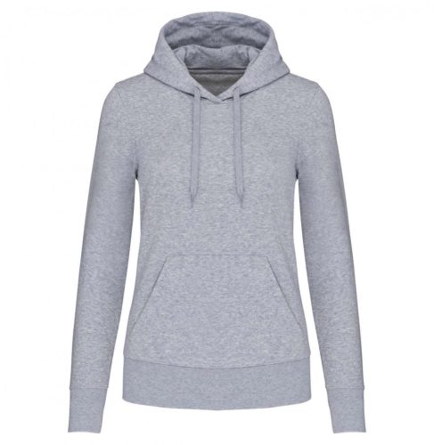 Kariban KA4028 Eco-friendly női kapucnis pulóver - Oxford Grey
