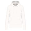 Kariban KA4028 Eco-friendly női kapucnis pulóver - White
