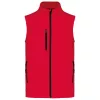 Kariban KA403 férfi softshell mellény - Red