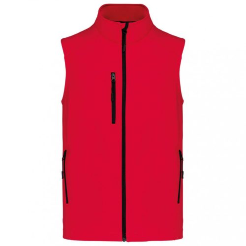 Kariban KA403 férfi softshell mellény - Red