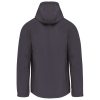 Kariban KA413 férfi levehető kapucnis softshell dzseki - Titanium
