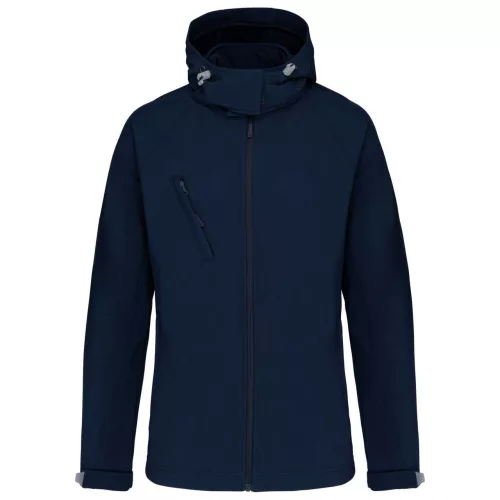 Kariban KA414 női levehető kapucnis softshell dzseki - Navy