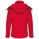 Kariban KA414 női levehető kapucnis softshell dzseki - Red