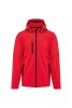 Kariban KA422 uniszex háromrétegű softshell kapucnis dzseki levehető ujjakkal - Red