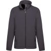 Kariban KA424 férfi kétrétegű softshell dzseki - Titanium