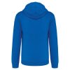 Kariban KA466 Contrast férfi pamut cipzáros kapucnis pulóver -  Light Royal Blue/White