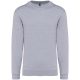 Kariban KA474 uniszex pamut környakas pulóver - Oxford Grey