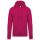 Kariban KA476 férfi pamut kapucnis pulóver - Fuchsia
