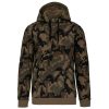 Kariban KA476 férfi pamut kapucnis pulóver - Olive Camouflage