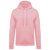 Kariban KA476 férfi pamut kapucnis pulóver - Pale Pink