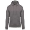 Kariban KA476 férfi pamut kapucnis pulóver - Storm Grey