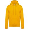 Kariban KA476 férfi pamut kapucnis pulóver - Yellow