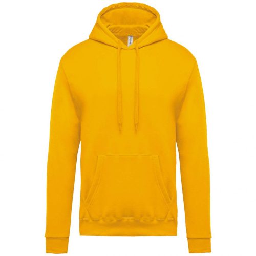 Kariban KA476 férfi pamut kapucnis pulóver - Yellow