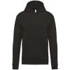 Kariban KA477 gyerek kapucnis pulóver - Black