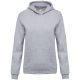 Kariban KA477 gyerek kapucnis pulóver - Oxford Grey