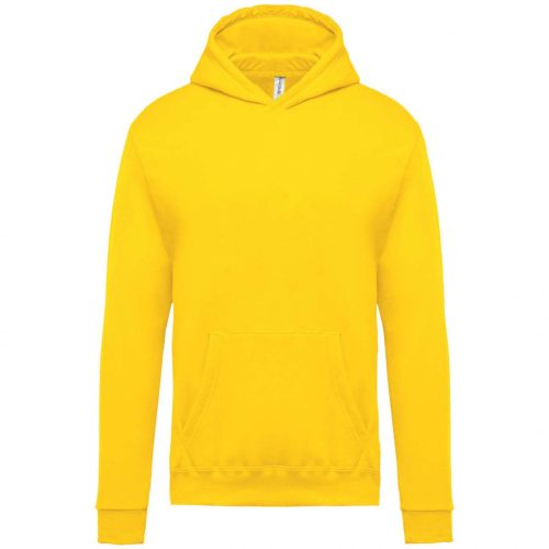 Kariban KA477 gyerek kapucnis pulóver - Yellow