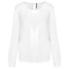 Kariban KA5003 LADIES' LONG-SLEEVED CREPE BLOUSE 34