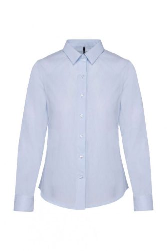 Kariban KA510 LADIES’ LONG-SLEEVED COTTON POPLIN SHIRT L