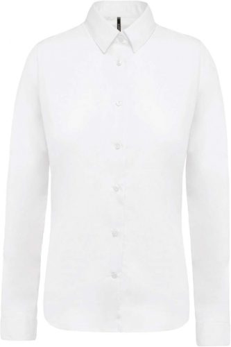 Kariban KA510 LADIES’ LONG-SLEEVED COTTON POPLIN SHIRT 2XL