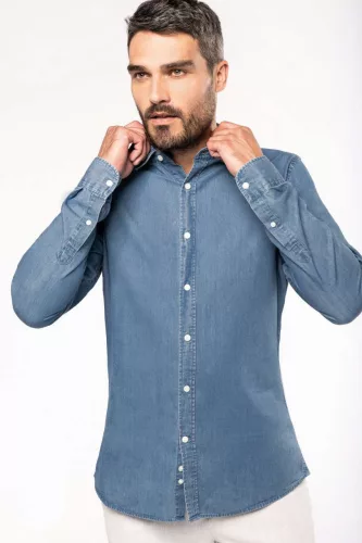 Kariban KA512 MEN’S DENIM SHIRT M
