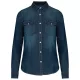 Kariban KA518 LADIES' LONG-SLEEVED DENIM SHIRT XL