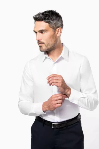 Kariban KA522 MEN'S FITTED LONG-SLEEVED NON-IRON SHIRT 2XL