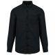 Kariban KA533 Oxford férfi hosszú ujjú ing - Black