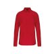 Kariban KA541 férfi pamut hosszú ujjú poplin ing - Classic Red