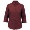 Kariban KA558 LADIES' 3/4 SLEEVED SHIRT XL