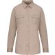 Kariban KA591 LADIES' LONG SLEEVED SAFARI SHIRT 2XL